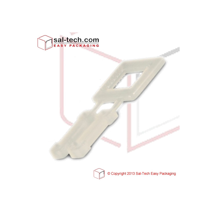 Plastic Buckles 16H White 5.000pcs/box  for manual strapping